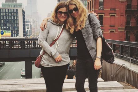 Holly and Ilana do New York.

 (pic: Ilana Fox)