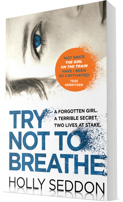 3D image of Try Not to Breathe in paperback